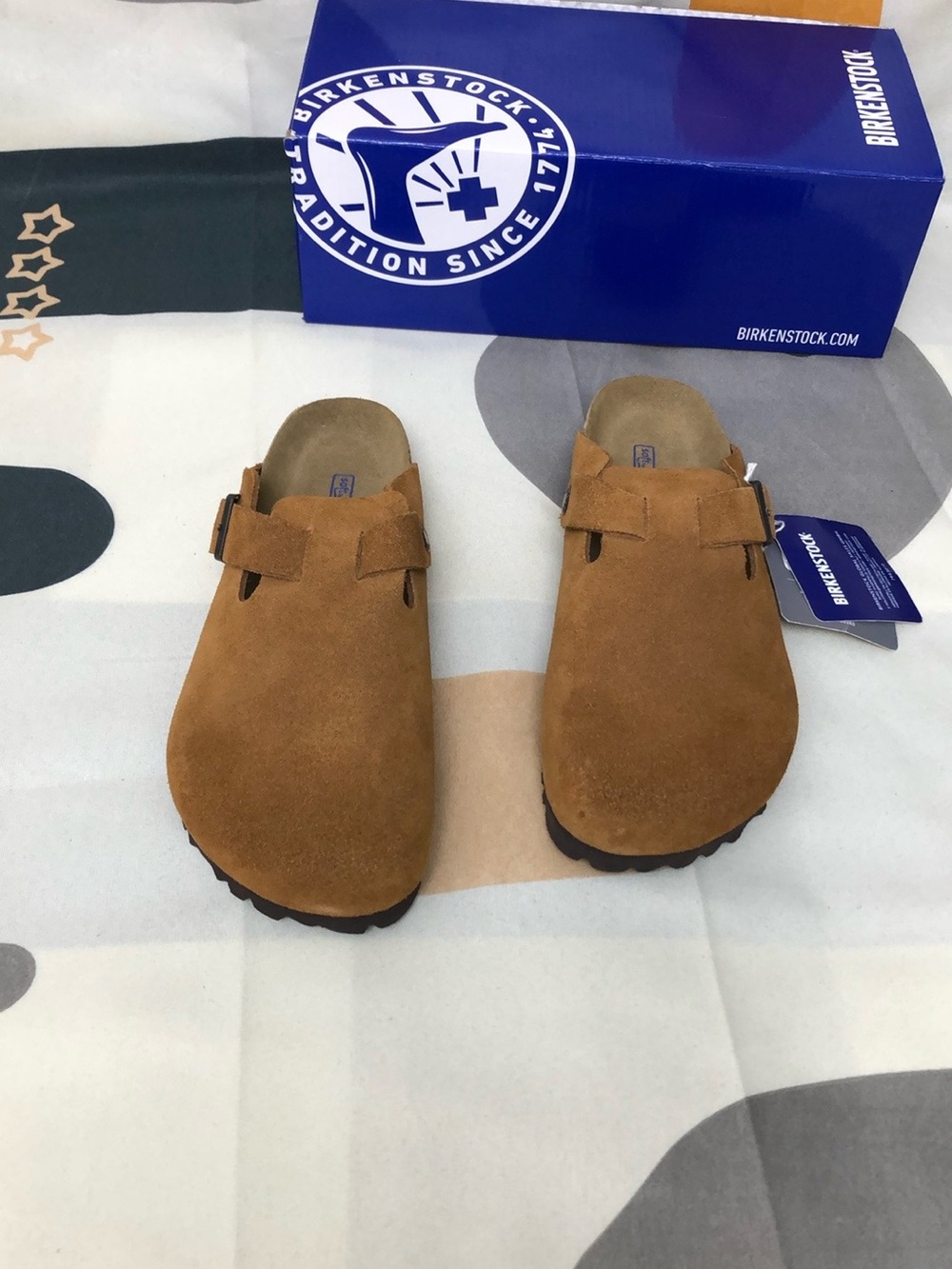 🏄♀️Birkenstock Women's Boston Suede Narrow Clog - Mink